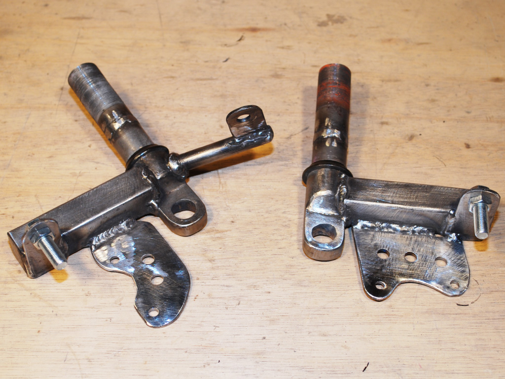Warrior Racing Trike - home built trike hubs